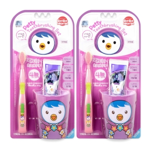 미니멈 뽀로로 와 함께 치카치카 유아 양치세트 패티 2세트