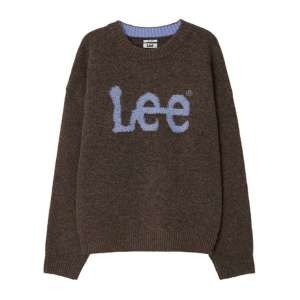 LEE 리이 부클 빅 트위치 로고 니트 초콜렛 LE2403KT02CL 565612 S_이미지