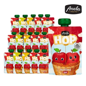 Safrunat S.L. 아넬라 HOP 짜먹는 과일퓨레 100g (16개)_이미지