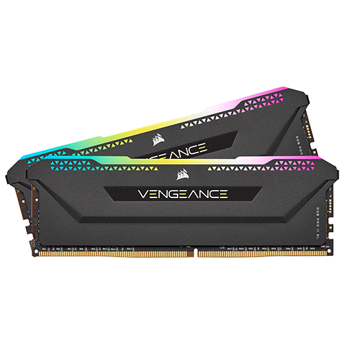 CORSAIR DDR4-3600 CL18 VENGEANCE RGB PRO SL BLACK 패키지 (32GB(16Gx2))_이미지