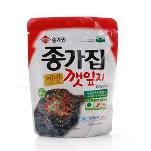 대상 종가집 국산 깻잎지 200g (1개)_이미지