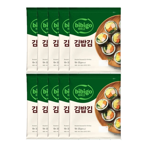 CJ제일제당 비비고 김밥 김 도시락 소풍 김밥용 22g이미지입니다. 누르면 해당 게시물로 새창이동합니다.