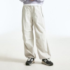 후아유 Cotton Nylon Parachute Pants WHTAE2332U 672840 S_075 19 BLACK 672840_이미지