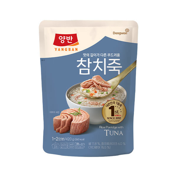 동원F&B 양반 참치죽 420g (4개)_이미지