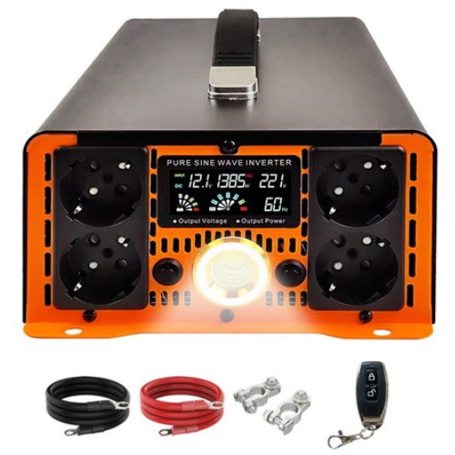 해마이바이 순수정현파 LED 인버터 (해외구매) (15000W, 24V)