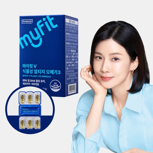동국제약 마이핏V 식물성 알티지 오메가3 30캡슐 (1개)