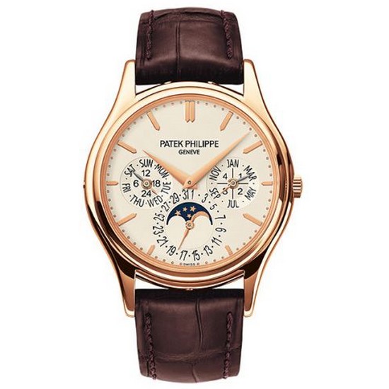 파텍필립 Grand Complications Silver Dial 18kt Rose Gold Mens Watch 5140R-011_이미지