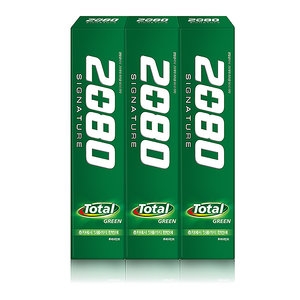 2080 시그니처 토탈그린 치약 140g (3개)_이미지