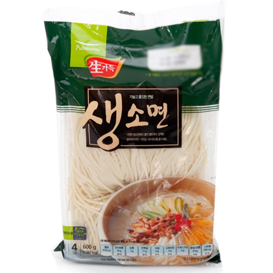 생 소면 600g