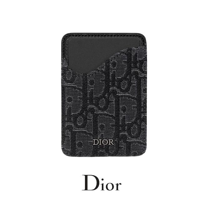 크리스찬디올 오블리크 마르퀘트리 Saddle 마그네틱 카드 지갑 2ADCH168YNZ H983_이미지