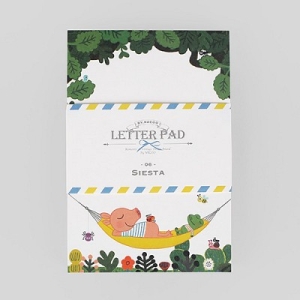 바이나쿠 레터패드-06 씨에스타  굴리굴리