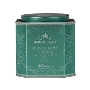허니앤손스 Harney Sons 페퍼민트 카페인 프리 허브티 30 티백_이미지