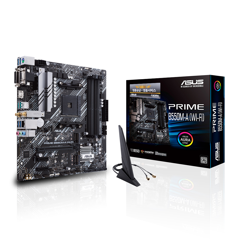 ASUS PRIME B550M-A (Wi-Fi) 아이보라_이미지