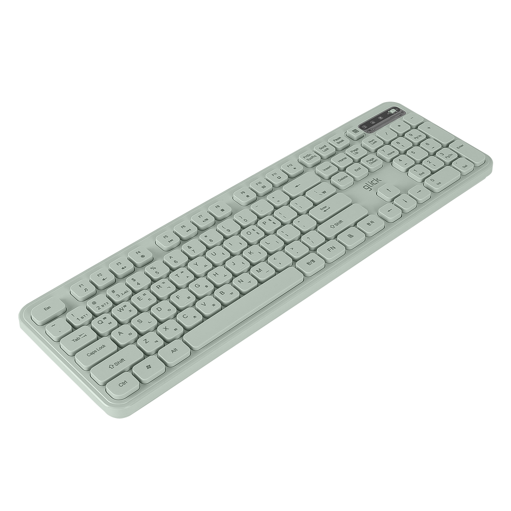 지클릭커 OFFICEPRO WK70 사일런스 L 무선 (그린)_이미지