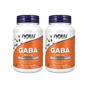 나우푸드 가바 500mg 200캡슐 (2개)