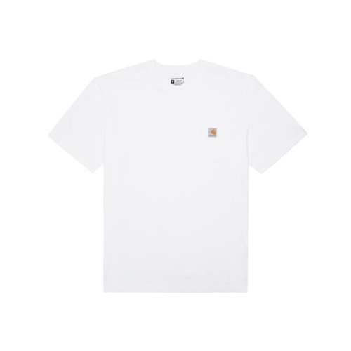 남녀공용 포켓 반팔티_K87 WHT