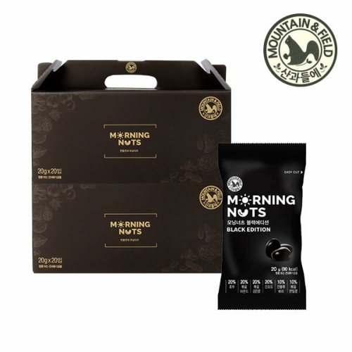 모닝너츠 블랙에디션 선물세트 20g 20개입