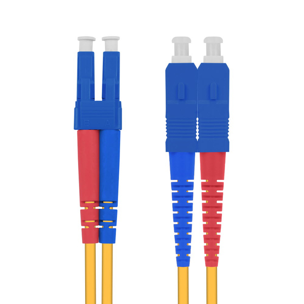 이지넷유비쿼터스 넥스트 LC-SC 싱글모드 광 패치코드 케이블 (NEXT-LS205SM, 5m)_이미지