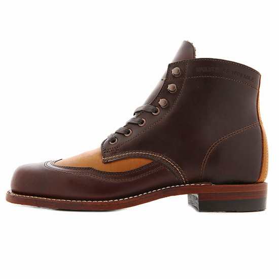울버린 에디슨 1000마일 윙팁 부츠 W06000