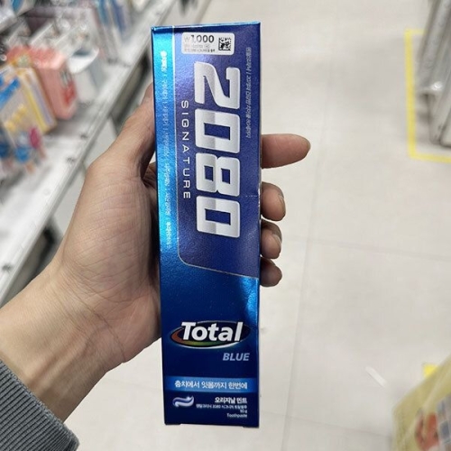 2080 시그니처 토탈블루 치약 90g