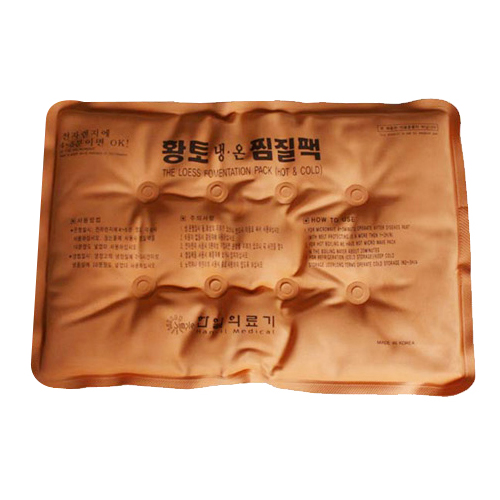 한일의료기 천연인견사 황토 냉온 찜질팩(대형) (3개)_이미지