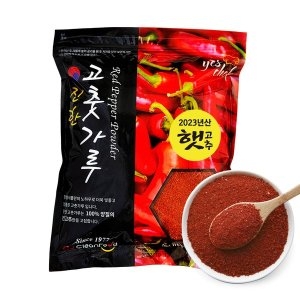  청정식품 진한 고춧가루 1kg [1개]