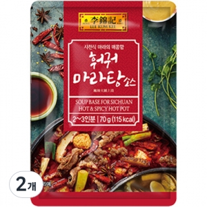 오뚜기 이금기 훠궈 마라탕 소스 70g 2개_이미지