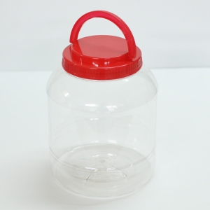 PET용기 원형3L 잼병 젓갈용기 된장 고추장통