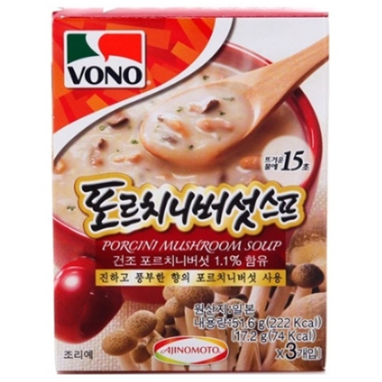 농심 보노 포르치니버섯 스프 51.6g이미지입니다. 누르면 해당 게시물로 새창이동합니다.
