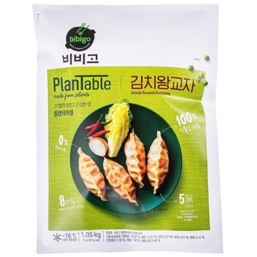 CJ제일제당 비비고 플랜테이블 김치왕교자 1.05kg이미지입니다. 누르면 해당 게시물로 새창이동합니다.