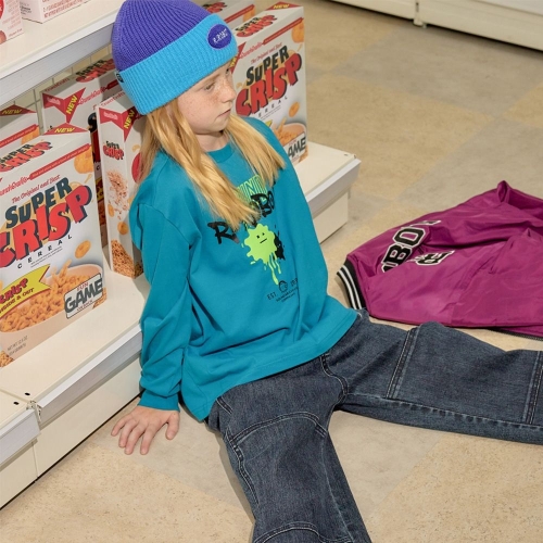 알로봇 그래피티 긴소매 티셔츠 14A29-330-01_이미지