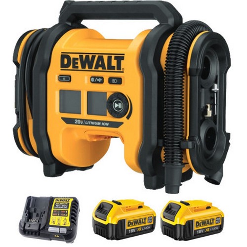 디월트 타이어 공기주입기 DCC020 (4.0Ah, 배터리 2개)_이미지