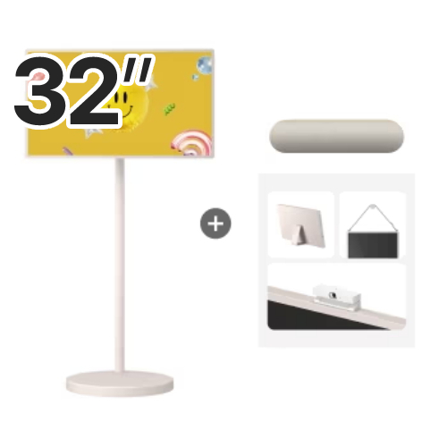 LG전자 스탠바이미2 Max 32LX6BEGB (+원클릭 스탠드+스트랩+스마트캠+스피커, XT7S)_이미지