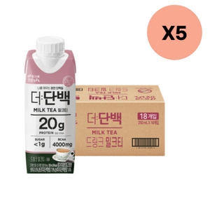 빙그레 더단백 드링크 밀크티 250ml (90개)_이미지
