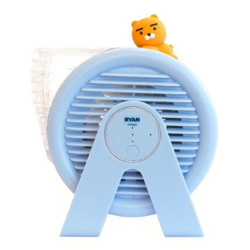 카카오프렌즈 KF 피규어 라이언 탁상 선풍기 KFF100R_이미지