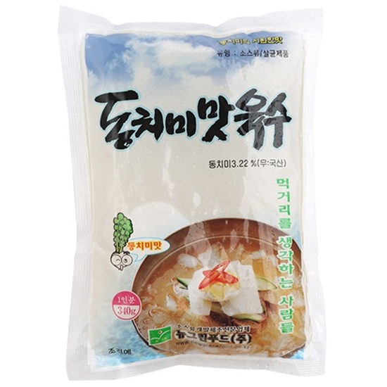 뉴그린푸드 동치미맛 <b>육수</b> 340g