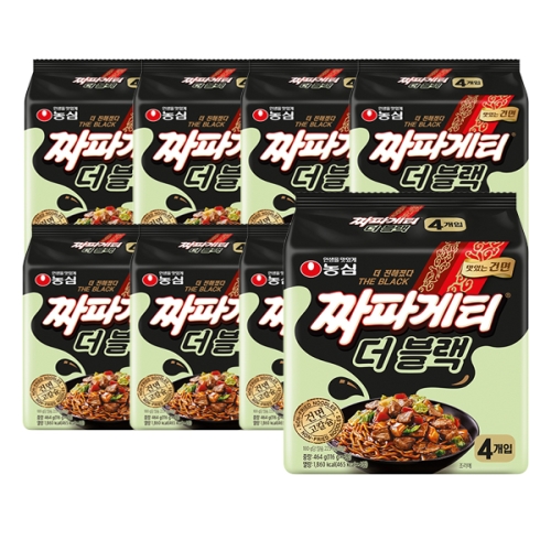 농심 짜파게티 더 블랙 116g (32개)