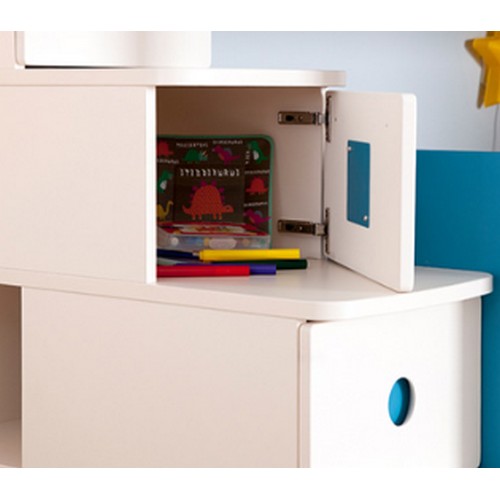 일룸 팅클팝 계단장형 2층침대 (매트별도)_이미지