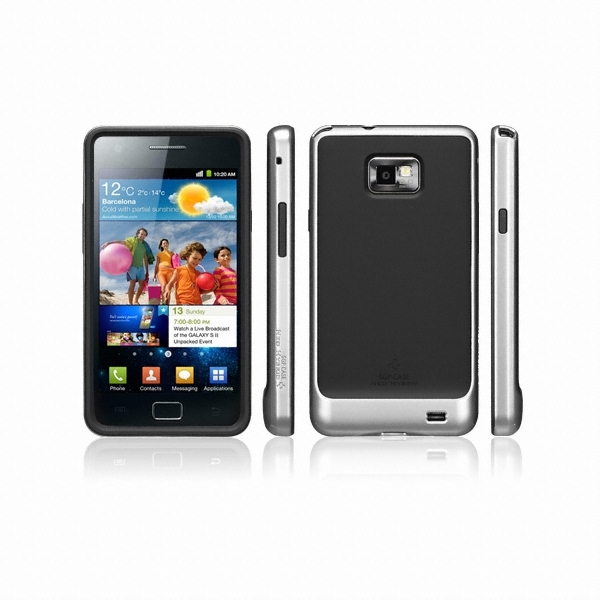 슈피겐 갤럭시S2 네오 하이브리드 새틴실버 (SHW-M250S/K)