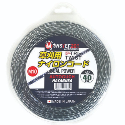 강남몬스터 몬스터201 일제 예초기 줄날 이중꼬임 (2.65mm x 40m)