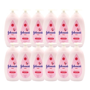 존슨즈베이비 핑크 로션 펌프형 500ml (12개)_이미지