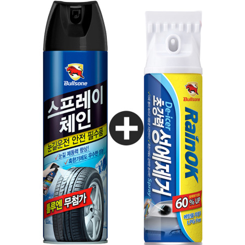 스노우체인 500ml+레인ok 성에제거제