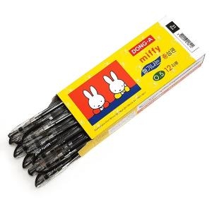 미피 향기나는 중성펜 0.5mm 검정 12개