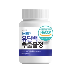 건강앤 MBP 유단백 추출물정 500mg 90정 (1개)_이미지