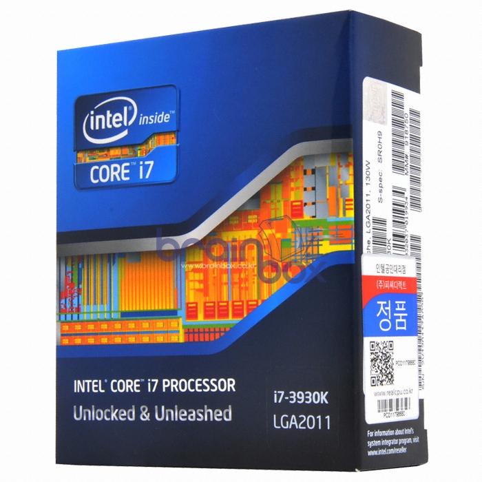 인텔 코어X-시리즈 i7-3930K (샌디브릿지-E) (정품)