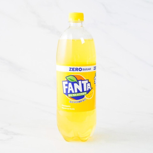 코카콜라음료 환타 제로 파인애플향 1L (1개)_이미지