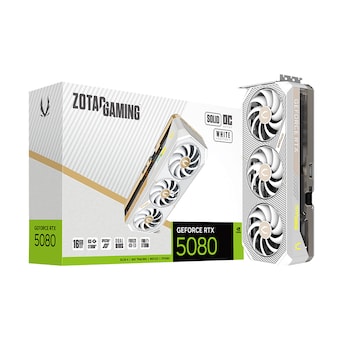 ZOTAC GAMING 지포스 RTX 5080 SOLID OC White D7 16GB