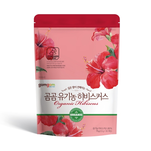 곰곰 곰곰 유기농 히비스커스 삼각티백 1.5g 50개_이미지