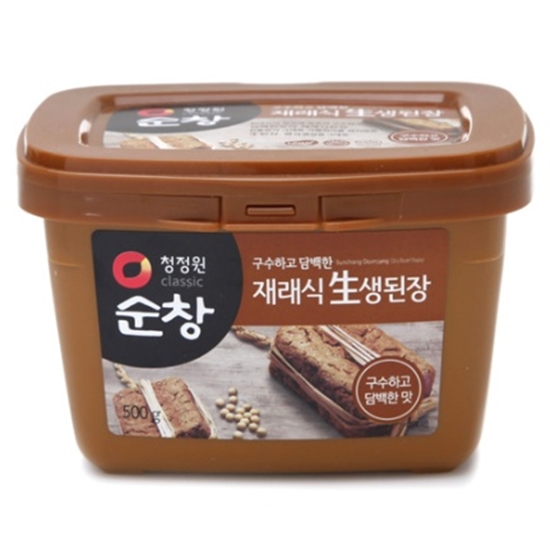 청정원 순창 재래식 안심 생된장 500g