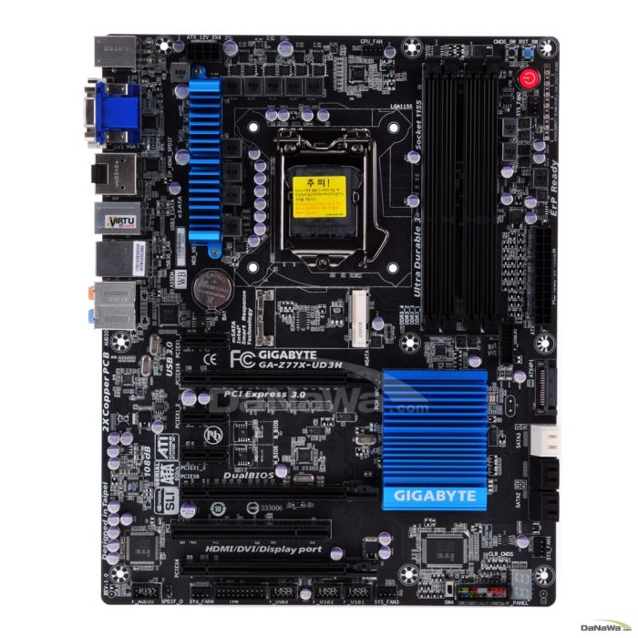 GIGABYTE GA-Z77X-UD3H WiFi 블랙 에디션 제이씨현_이미지